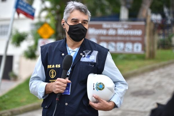 Crea realiza vistoria na tirolesa do Morro do Moreno por Fernando Madeira