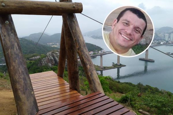 O engenheiro João Paulo morreu após acidente na tirolesa do Morro do Moreno