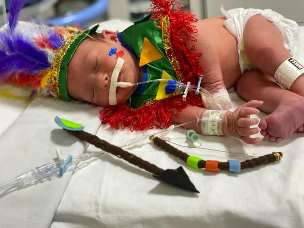 Bebês internados ganham 'mesversário' em UTI de hospital em Colatina por Hospital São José | Divulgação