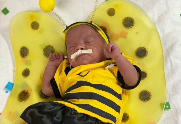 Bebês internados ganham 'mesversário' em UTI de hospital em Colatina por Hospital São José | Divulgação