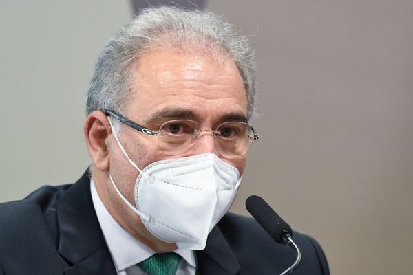 Ministro da Saúde, Marcelo Queiroga, presta depoimento na CPI da Covid