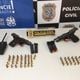 Imagem - Suspeitos são presos com armas em base para ataques a rivais de Andorinhas