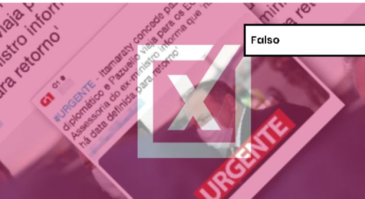 O post usava o nome e o logotipo do site de notícias G1 e foi criado por um perfil já verificado por outras agências de checagem. Logo após tentativa de contato do Comprova, o perfil bloqueou os conteúdos. O Exército confirmou que o general Eduardo Pazuello, ex-ministro da Saúde, não tem viagem programada