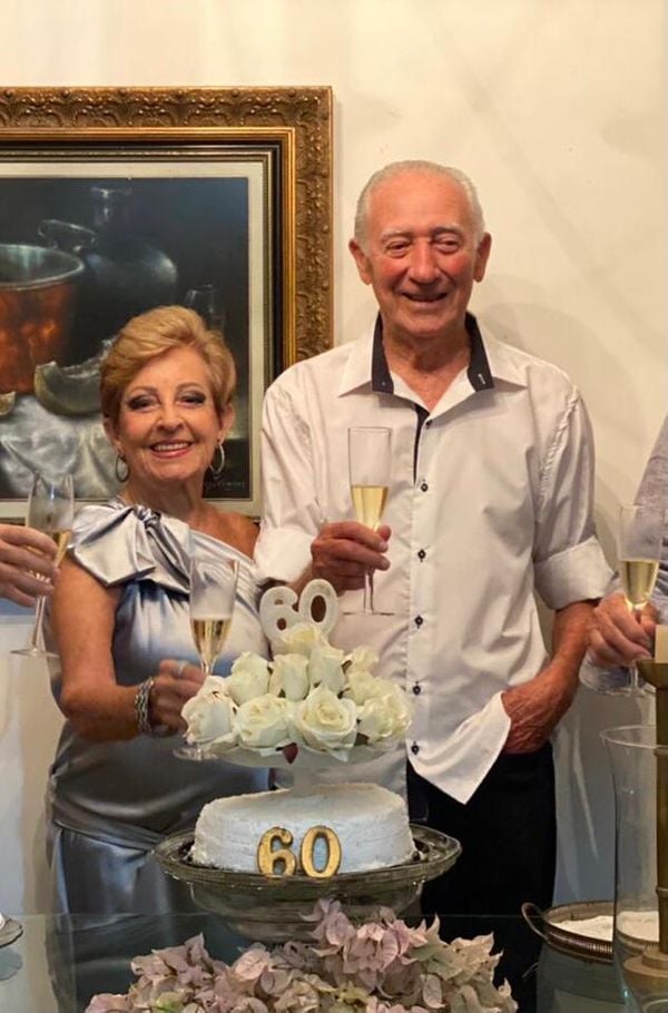 Dapaz e Vicente Romano: celebrando 60 anos de casamento
