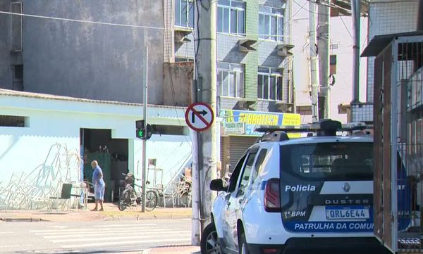 Viatura da Polícia Militar no bairro Andorinhas, em Vitória