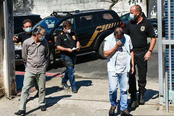 Edward de Freitas e Ricardo Saiter Mota foram presos pela Polícia Federal por Vitor Jubini