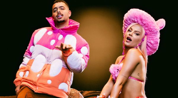 Pedro Sampaio e Luísa Sonza no clipe da música 