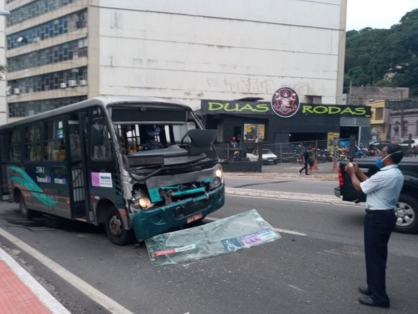 Acidente no centro de Vitória