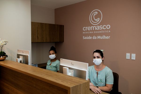 O Espaço Saúde da Mulher do Cremasco é personalizado e a equipe que atua no local é toda do sexo feminino.