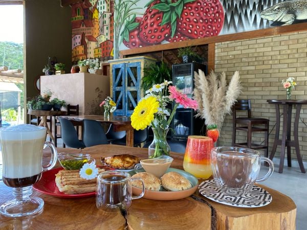 Sugestões para o café da manhã na Vila da Ormy, em Pedra Azul