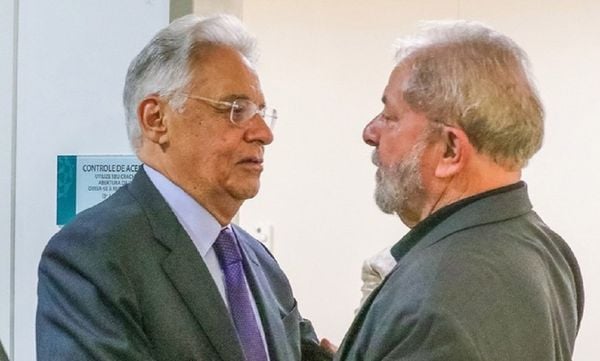 FHC e Lula, ex-presidentes da República