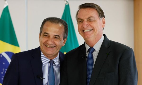 O pastor Silas Malafaia e o presidente Jair Bolsonaro
