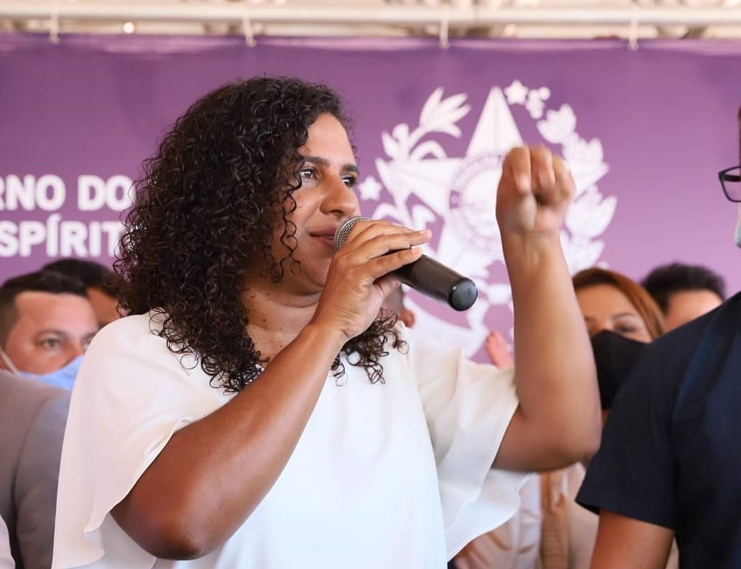 Jaqueline Moraes (PSB) teve o mandato como vice-governadora do Espírito Santo deslegitimado após não apoiar a candidatura do marido a prefeito de Cariacica