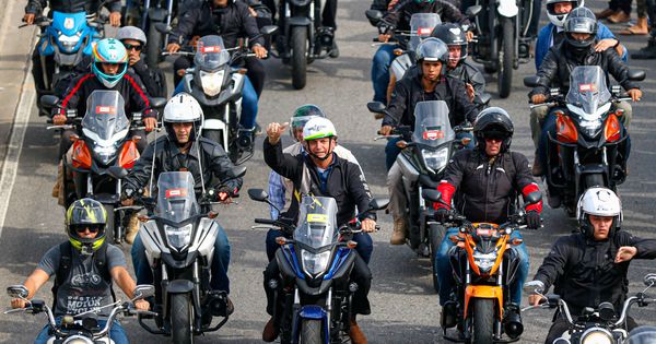 Apoiadores de Bolsonaro se concentram para motociata em São Paulo | A Gazeta