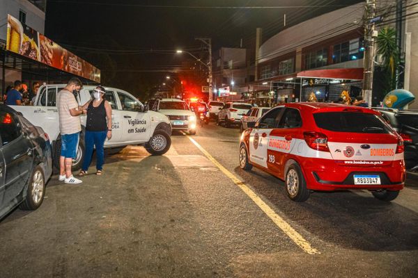 Operação contra Covid em Vitória reuniu equipes da prefeitura, da Polícia Militar e do Corpo de Bombeiros por Leonardo Silveira/PMV
