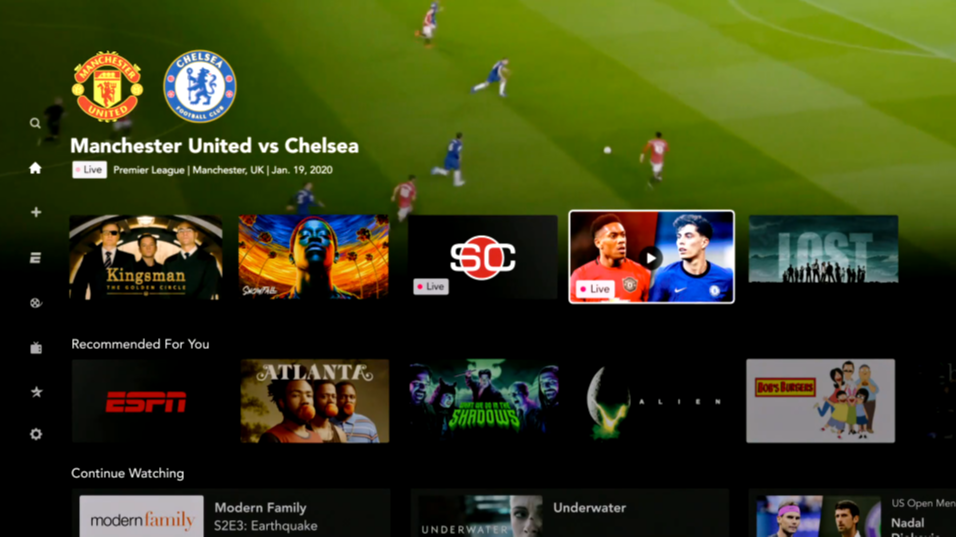O serviço de streaming promete a programação esportiva como sendo seu diferencial. Crédito: Reprodução/Star +