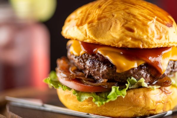 Hambúrguer do Comarella Pizza e Burger, em Vila Velha