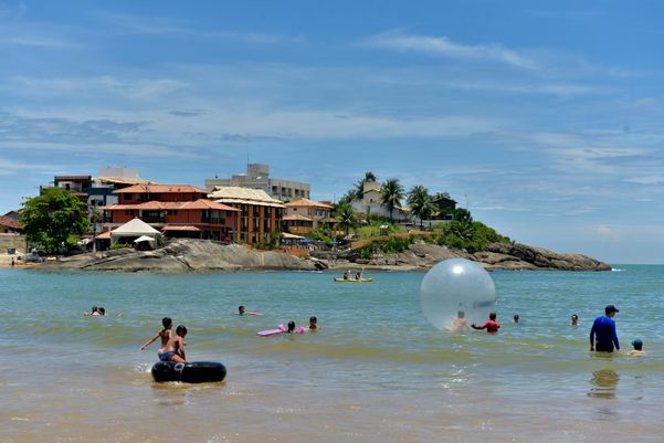Anchieta - Praia da Costa Azul, em Iriri - Editoria: Cidades - Fernando Madeira - GZ