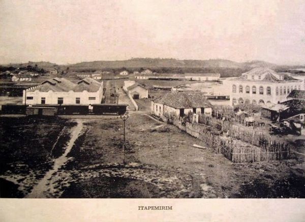 Casarão do trapiche do fundo, na província de Itapemirim por Divulgação/ Memória Marataízes 