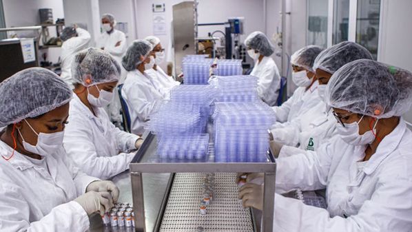 O processo estava paralisado desde 14 de maio por falta da matéria-prima. Agora, mais 5 milhões de doses devem ser entregues ao Programa Nacional de Imunizações