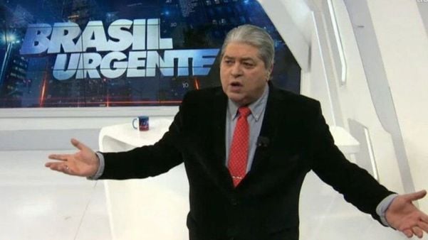 O apresentador José Luiz Datena