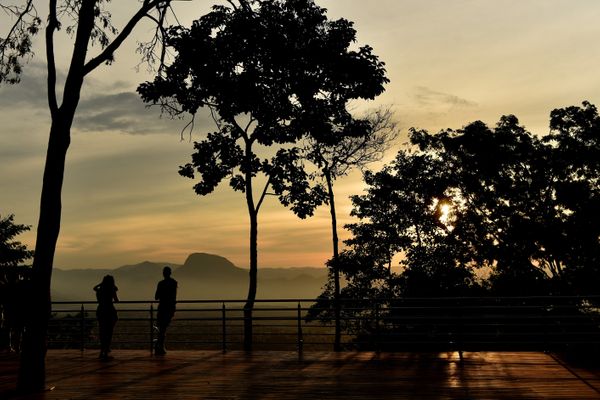 No Dia da Mata Atlântica - Prefeitura de Vitória inaugura três mirantes no Parque da Fonte Grande, entre eles, o Mirante Mochuara 