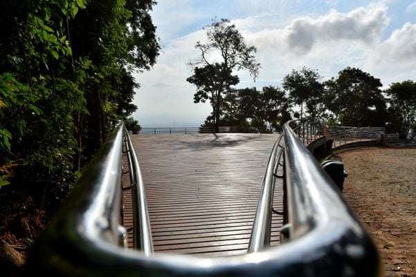 No Dia da Mata Atlântica - Prefeitura de Vitória inaugura três mirantes no Parque da Fonte Grande, entre eles, o Mirante Mochuara  por Fernando Madeira