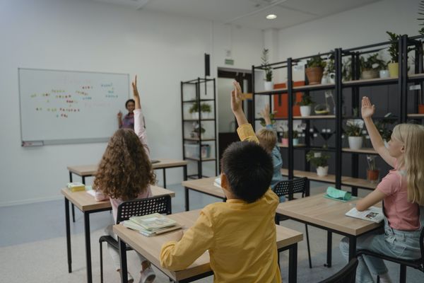 Sala de aula, escola, retomada das aulas