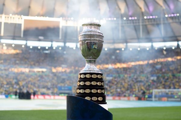 A taça da Copa América 2019