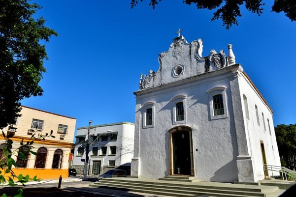 Igreja do Rosário, na Prainha, em Vila Velha