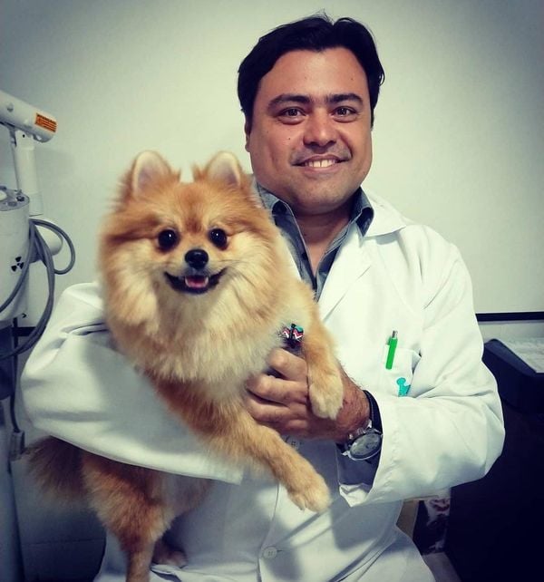 O médico veterinário Fabricio Pagani