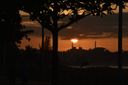 Coloração no amanhecer do céu, visto da Praia de Camburi, em Vitória nesta quarta-feira (2)(Ricardo Medeiros | A Gazeta)