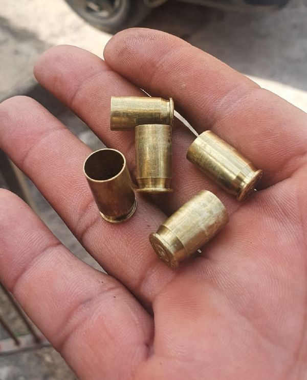 Projéteis foram encontrados após a troca de tiros em Cariacica