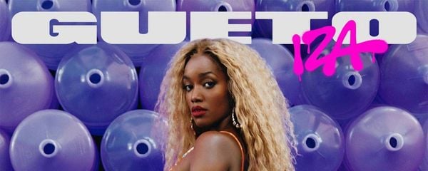 Capa de lançamento de 'Gueto' novo single da cantora Iza 