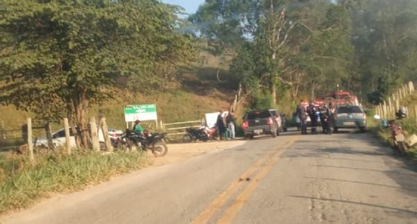 O acidente que vitimou Rocsana Magnago aconteceu na estrada que liga as localidade de Aracuí e Estrela do Norte