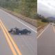 Imagem - Motociclista perde o controle da moto, cai e morre na BR 259, em João Neiva
