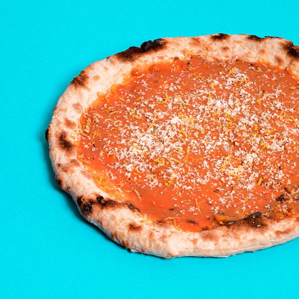 Pizza de doce de leite com limão da Amadah! Pizza