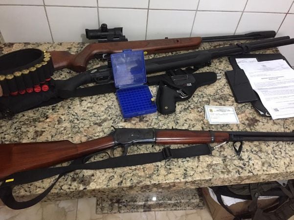 Homens do Gaeco, da Polícia Civil e Militar participam de Operação Lobo de Wall Street no Sul do ES