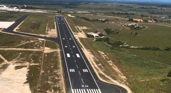 Agência Nacional de Aviação Civil homologou a nova estrutura, que tem 1.860 metros de extensão e poderá receber aviões de maior porte; veja como ficou