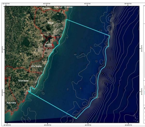 Área de atuação do Projeto Golfinhos do Brasil é incluída dentro da linha azul turquesa