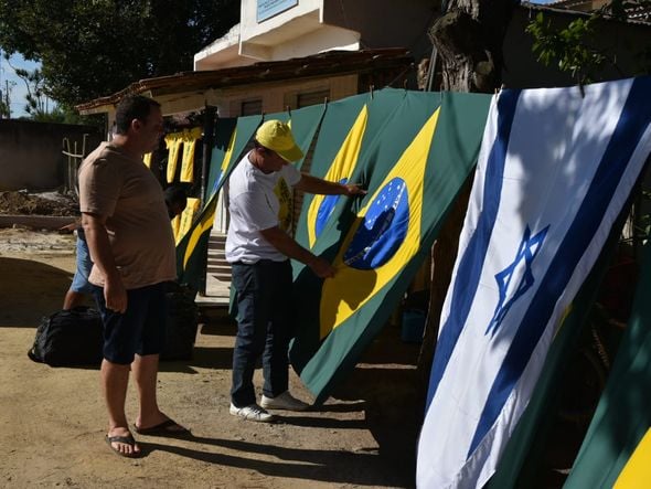 Preparativos para a chegada do Presidente Jair Bolsonaro em São Mateus por Fernando Madeira 