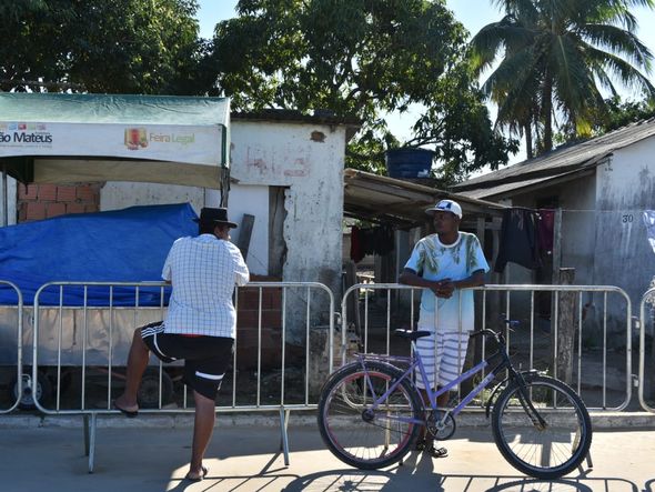 Preparativos para a chegada do Presidente Jair Bolsonaro em São Mateus por Fernando Madeira 