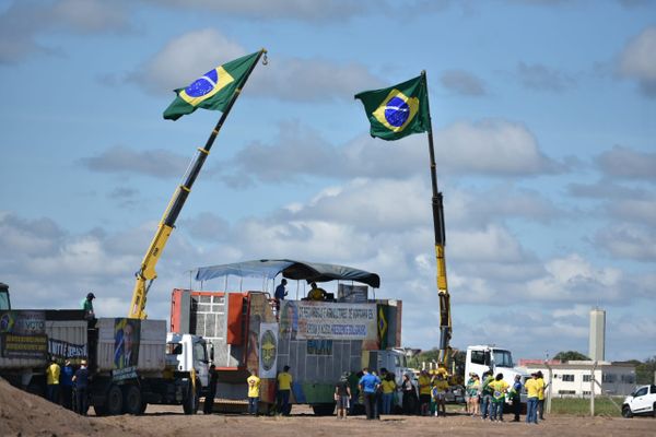 Aeroporto de São Mateus preparado para a chegada de Jair Bolsonaro