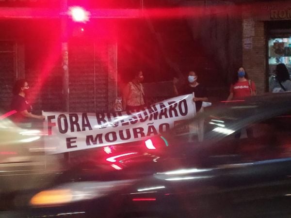 Atos contra o presidente Jair Bolsonaro em Vitória  por Leitor de A Gazeta