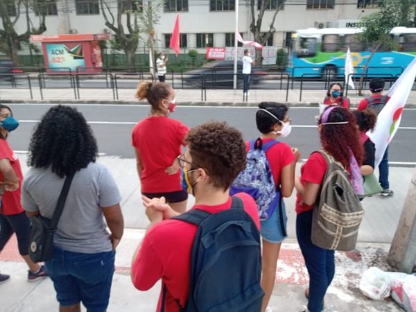 Atos contra o presidente Jair Bolsonaro em Vitória  por Leitor de A Gazeta