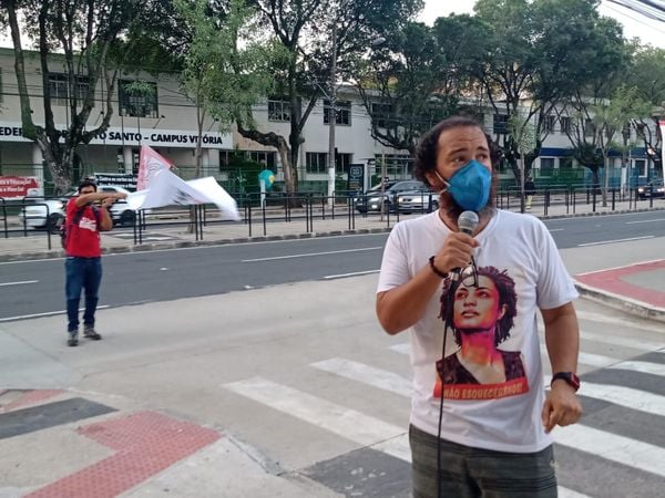 Atos contra o presidente Jair Bolsonaro em Vitória  por Leitor de A Gazeta