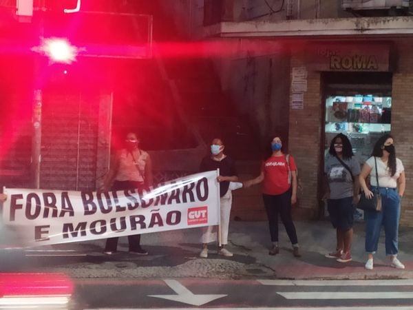 Atos contra o presidente Jair Bolsonaro em Vitória  por Leitor de A Gazeta