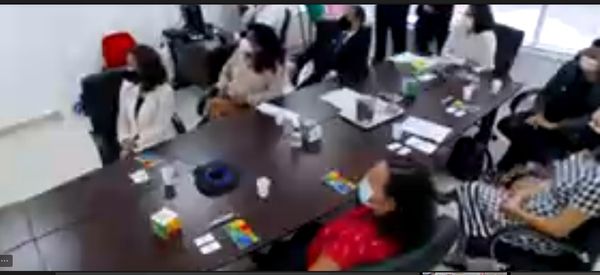 Michelle Bolsonaro participa de reunião com no MPT com vice-governadora, Jacqueline Moraes, e a presidente da Findes, Cris Samorine