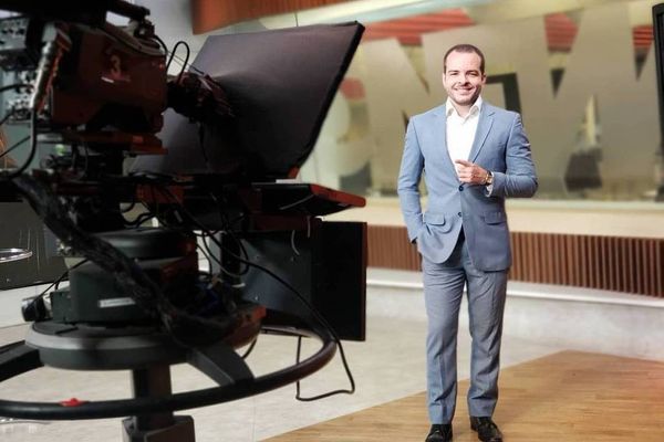 O jornalista e apresentador da GloboNews Erick Bang