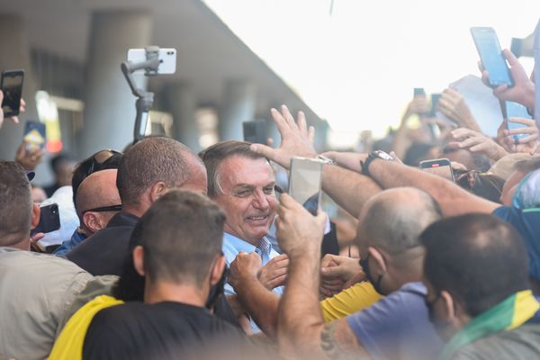 O presidente Jair Bolsonaro visita o Espírito Santo